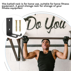 Ao Pole Hanger Dumbbells Barbell Rod Storage Rack Racks Wall Holder Fitness Equipment Steel Mounted Dumbell