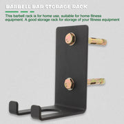 Ao Pole Hanger Dumbbells Barbell Rod Storage Rack Racks Wall Holder Fitness Equipment Steel Mounted Dumbell