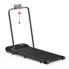 Bigzzia Treadmill Walking Treadmills for Home Foldable 1-6 km/h Folding Treadmill Desk 120 kg Running Device with Remote Control