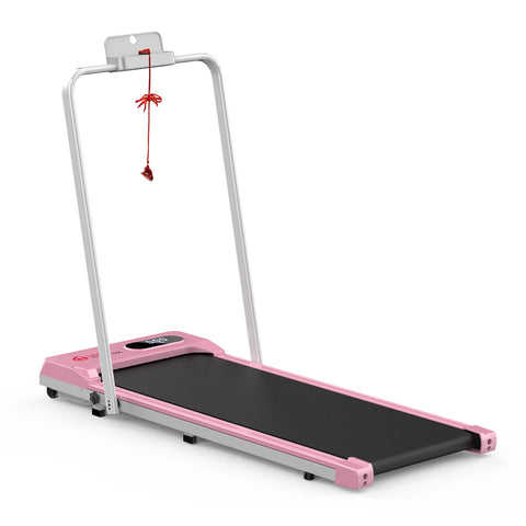 Bigzzia Treadmill Walking Treadmills for Home Foldable 1-6 km/h Folding Treadmill Desk 120 kg Running Device with Remote Control