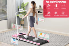 Bigzzia Treadmill Walking Treadmills for Home Foldable 1-6 km/h Folding Treadmill Desk 120 kg Running Device with Remote Control