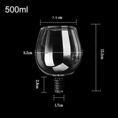 Wine Bottle Glass Topper Drink Directly From the Bottle
