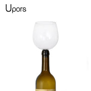 Wine Bottle Glass Topper Drink Directly From the Bottle