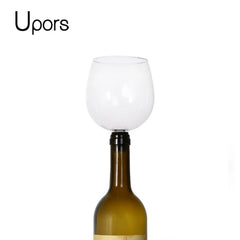 Wine Bottle Glass Topper Drink Directly From the Bottle