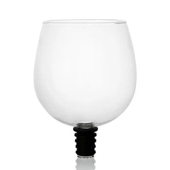 Wine Bottle Glass Topper Drink Directly From the Bottle