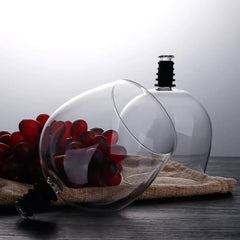 Wine Bottle Glass Topper Drink Directly From the Bottle