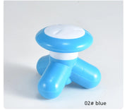 Triangle Massager Cervical Spine Leg Mini Massager Body Massager Electric Wire Control Massager