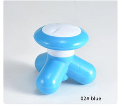 Triangle Massager Cervical Spine Leg Mini Massager Body Massager Electric Wire Control Massager