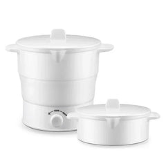 Foldable Electric Cooker Mini Multifunction Hot Pot Food Steamer Cooking Machine for Dormitory NoodleCooker   multi cooker