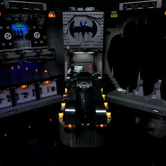 LED Light Set For 76252 Batcave – Shadow Box compatible S0923 (Only LED Light, NOT Include The Model Bricks)