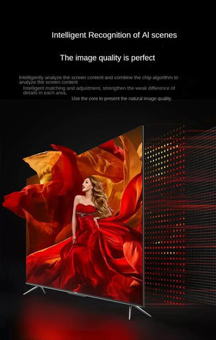 New Television 55 Inch Curved Smart Led TV 4K UHD LED Television Wifi Usb Video Fashion Design 55 inch smart tv 4k ultra hd