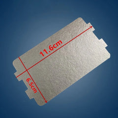 5pcs Universal Microwave Oven Mica Sheet Kitchen Accessories Wave Guide Waveguide Cover Sheet Plates 11.6 X 6.5cm