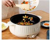 Electric hot pot Noodle cooking small electric cooker electric cooker multi-functional household electric cooker stir-frying pan