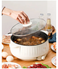 Electric hot pot Noodle cooking small electric cooker electric cooker multi-functional household electric cooker stir-frying pan