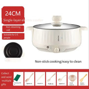 Electric hot pot Noodle cooking small electric cooker electric cooker multi-functional household electric cooker stir-frying pan