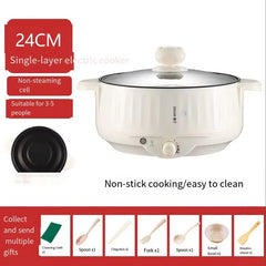 Electric hot pot Noodle cooking small electric cooker electric cooker multi-functional household electric cooker stir-frying pan