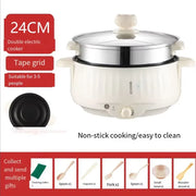 Electric hot pot Noodle cooking small electric cooker electric cooker multi-functional household electric cooker stir-frying pan