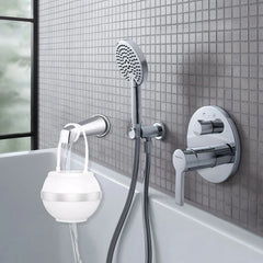 Bath Water Filter BPA Free Bath Filter for Tub 2500 Gallons of Filtration Bath Ball Water