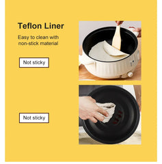 Electric hot pot Noodle cooking small electric cooker electric cooker multi-functional household electric cooker stir-frying pan