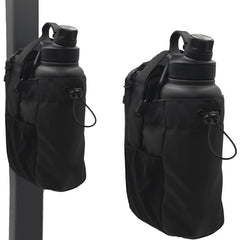 Magnetic Gym Bag Large Capacity Magnetic Carrier Bag With Phone Pocket Portable Gym Water Bottle Pouch Gym Accessories Organizer