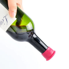 1/5pcs Wine Stoppers Reusable Silicone Corks Wine Glass Beverages Beer