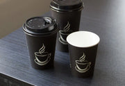 Disposable Thickened Paper Cups Heat Resistant Anti-scalding For Hot Beverage