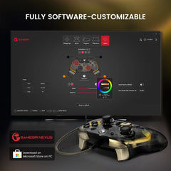 GameSir Kaleid Xbox Gaming Controller Wired Gamepad for Xbox Series X, Xbox Series S, Xbox One, Hall Effect Joystick