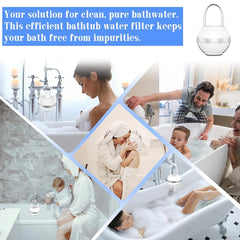 Bath Ball Filter BPA Free Bath Water Filter Remove Chlorine Improve Water Quality