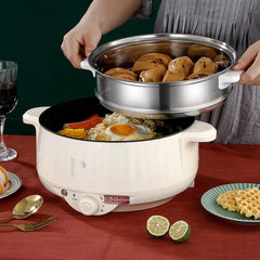 Electric hot pot Noodle cooking small electric cooker electric cooker multi-functional household electric cooker stir-frying pan