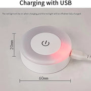 Led Light Portable USB Rechargeable Night Light for Living Room and Bedroom Lighting. Lamps Lamp Home Decorations Decor Lights