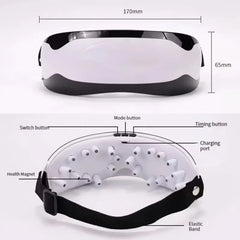 New Eye Massager Electric Silicone Magnetic Eye Massager Eye Care Instrument Eye Massager to Relieve Eye Fatigue Massager