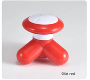 Triangle Massager Cervical Spine Leg Mini Massager Body Massager Electric Wire Control Massager