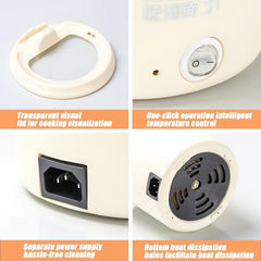 Home Student Dormitory Small Electric Cooker Electric Cooker Multifunctional Electric Cooker Small Mini Instant Noodles Pot