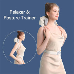 Neck Shoulder Massager Deep Tissue Shiatsu Back Massagers With Kneading Squeeze Muscles Massage Trapezius Muscle Massager