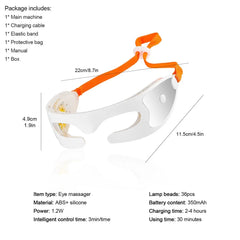 Eye Massager Hot Compress Eye Fatigue Relief Massager Vibration Massage Eye Relaxation Massager