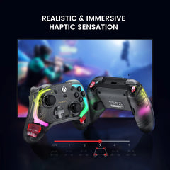 GameSir Kaleid Xbox Gaming Controller Wired Gamepad for Xbox Series X, Xbox Series S, Xbox One, Hall Effect Joystick