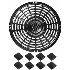 Metal Air Fryer Baking Pan Air Fryer Tray Kitchen Air Fryer Cooking Accessories