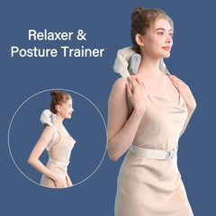 Neck Shoulder Massager Deep Tissue Shiatsu Back Massagers With Kneading Squeeze Muscles Massage Trapezius Muscle Massager