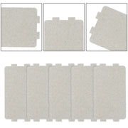 5pcs Universal Microwave Oven Mica Sheet Kitchen Accessories Wave Guide Waveguide Cover Sheet Plates 11.6 X 6.5cm