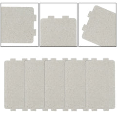 5pcs Universal Microwave Oven Mica Sheet Kitchen Accessories Wave Guide Waveguide Cover Sheet Plates 11.6 X 6.5cm