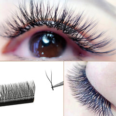 Silver Diamond False Eyelash Extension Glitter Individual Lashes For Party Makeup Mink Natural Fairy Beauty Lashes Wholesales