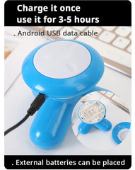 Triangle Massager Cervical Spine Leg Mini Massager Body Massager Electric Wire Control Massager