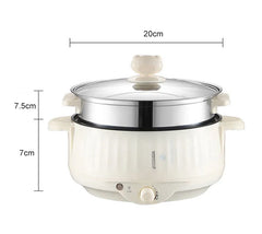 Electric hot pot Noodle cooking small electric cooker electric cooker multi-functional household electric cooker stir-frying pan