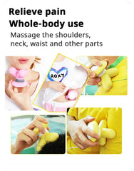 Triangle Massager Cervical Spine Leg Mini Massager Body Massager Electric Wire Control Massager