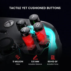 GameSir Kaleid Xbox Gaming Controller Wired Gamepad for Xbox Series X, Xbox Series S, Xbox One, Hall Effect Joystick