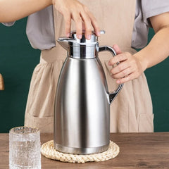 SUS304 stainless steel Roman kettle Vacuum insulated kettle Coffee kettle Household kettle Large capacity teapot camping kettle