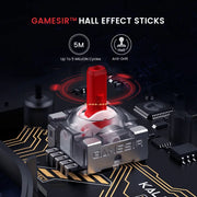 GameSir Kaleid Xbox Gaming Controller Wired Gamepad for Xbox Series X, Xbox Series S, Xbox One, Hall Effect Joystick