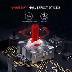 GameSir Kaleid Xbox Gaming Controller Wired Gamepad for Xbox Series X, Xbox Series S, Xbox One, Hall Effect Joystick