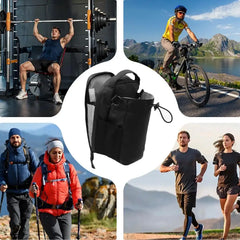 Magnetic Gym Bag Large Capacity Magnetic Carrier Bag With Phone Pocket Portable Gym Water Bottle Pouch Gym magnetic kettle bag