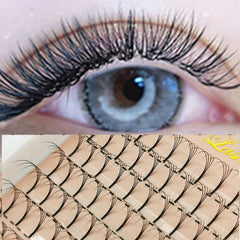 Silver Diamond False Eyelash Extension Glitter Individual Lashes For Party Makeup Mink Natural Fairy Beauty Lashes Wholesales